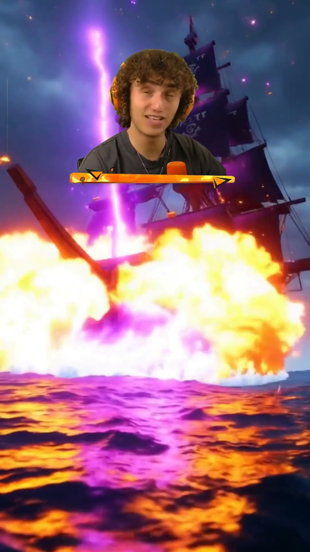 EPIC Minecraft Ship vs STORM! Who Wins?