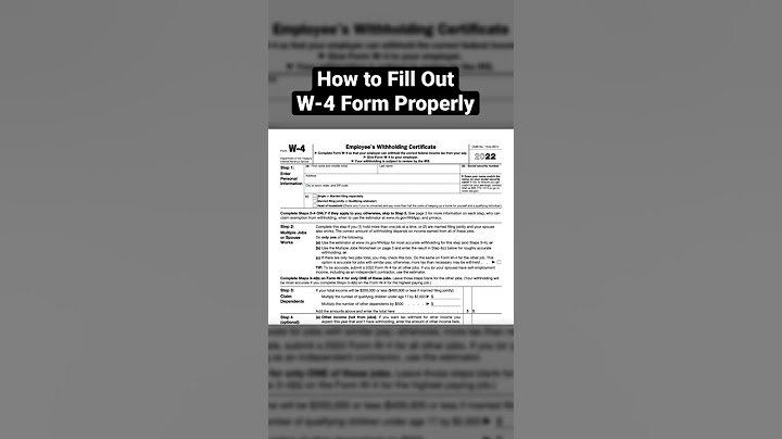 W4 Tax Form Confusion? Here's What to Do