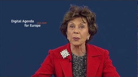 Neelie Kroes on the value of open public data: 