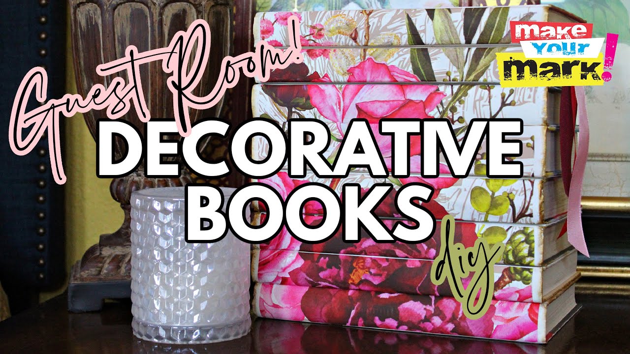 Home Decor – Decorative Books DIY