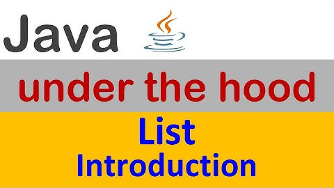 Java Collections Framework - List – Introduction