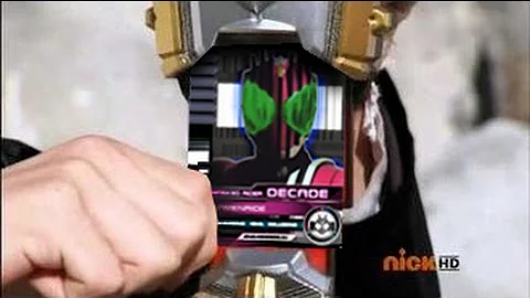 Super Megaforce Opening Kamen Rider Decade Style - DayDayNews