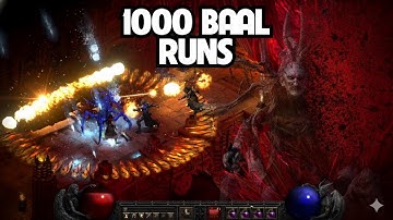 After 1000 Baal Runs, I Finally Understand Diablo II | D2R Loot Highlights