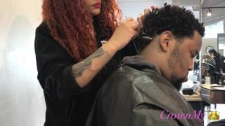 Cosmetology school episode 1: Starter loc Retwist | Paul Mitchell