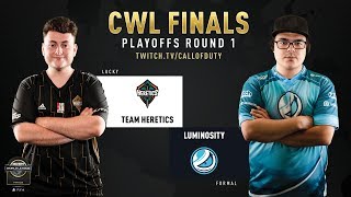 Team Heretics vs Luminosity | CWL Finals 2019 | Day 1