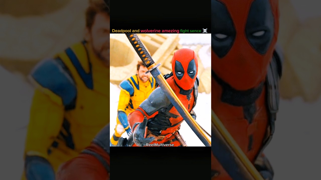 Deadpool and wolverine amezing fight sence 
