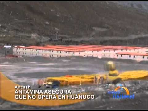 Minera Antamina informa que no realiza actividades mineras en Huánuco