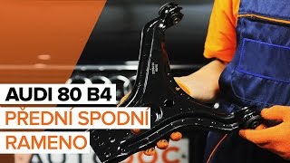Jak vyměnit Řídící páka zavěšení kol AUDI 90 (89, 89Q, 8A, B3) - video průvodce