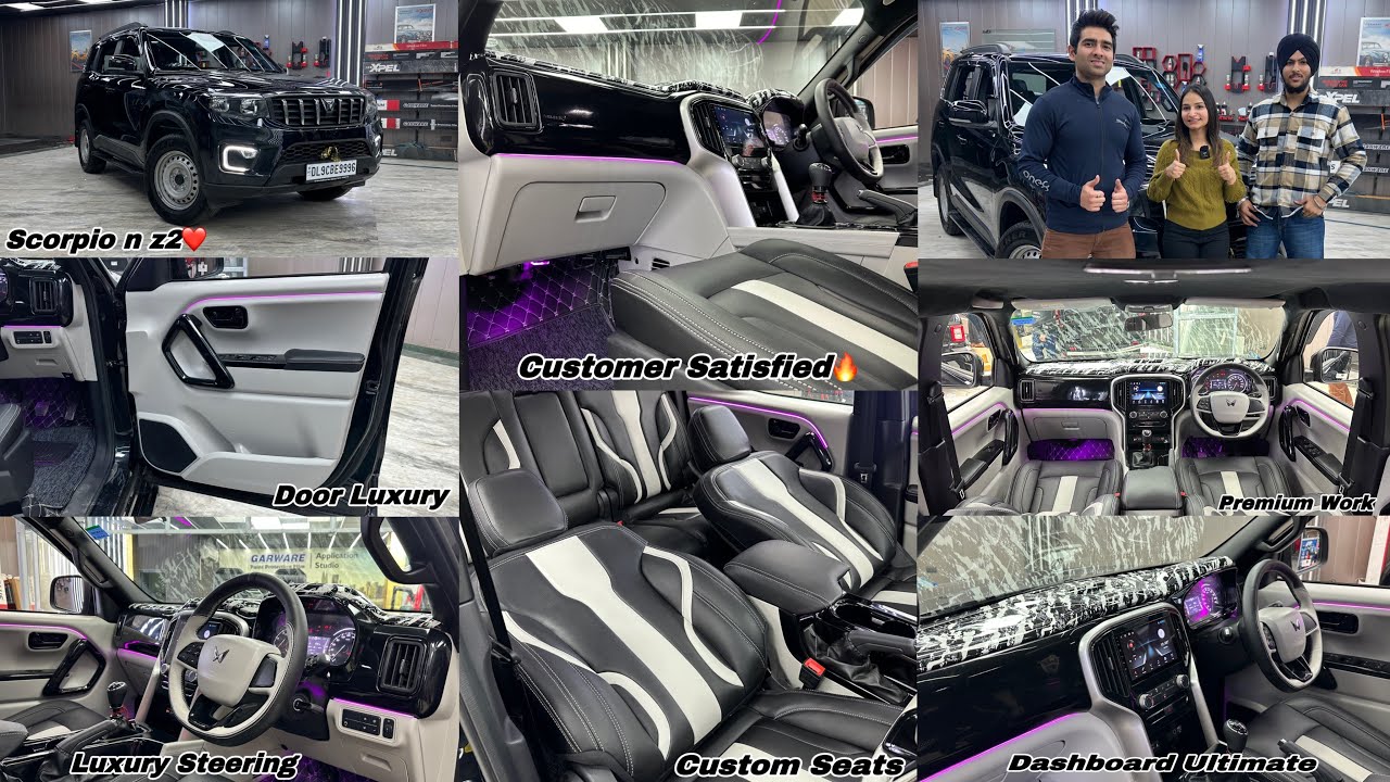 Scorpio n z2 modification 2024 | Scorpio n modified | Scorpio n luxury interior 2024 | Car Stylein