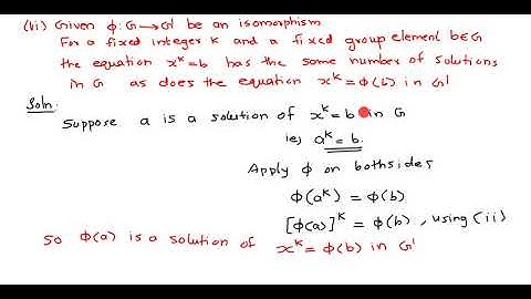 Properties of Isomorphism acting on Groups