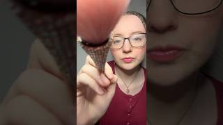 3 minutes of Face Brushing #asmr #facebrushing #asmrbrushing #asmrshorts #asmrtriggers
