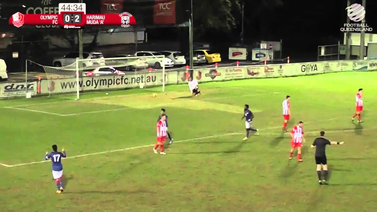 football score Round 19cu Olympic FC v Harimau Muda A