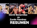 David Benavidez vs Zurdo Ramírez 