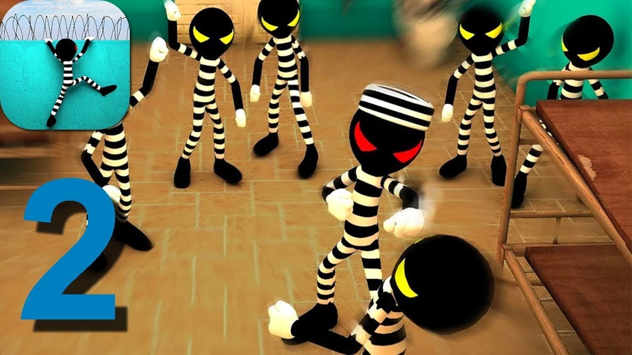 Stickman Prison Escape Story 3D - Free Play & No Download