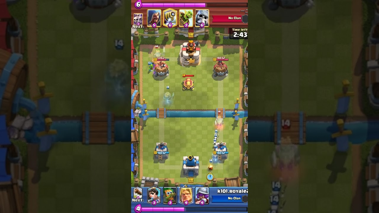 Ghost Parade Clash royale 2 6 decks #shorts #clash #touchdown 12
