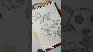 Nagi seishiro - Blue Lock || sketch #shorts #bluelock #drawing