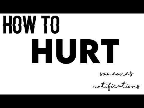 How to spam someone with notifications! (Tutorial)