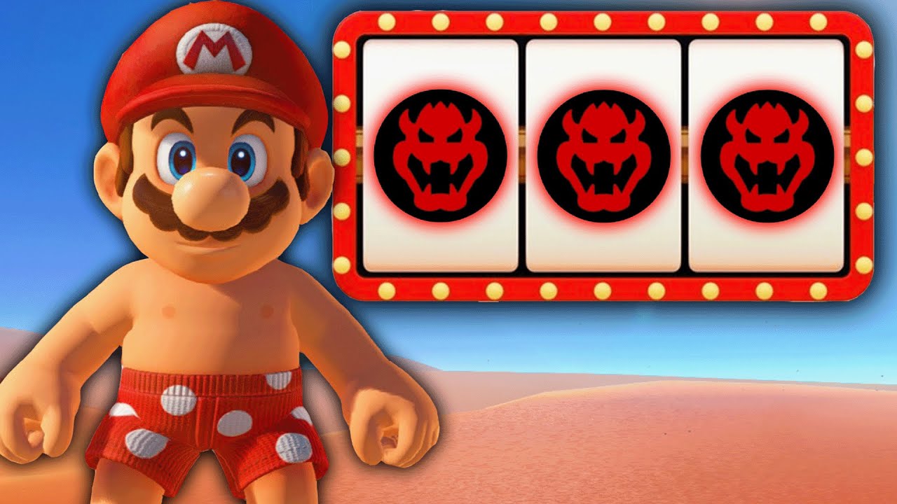 Mario Odyssey but EVERYTHING is Gambling! - YouTube