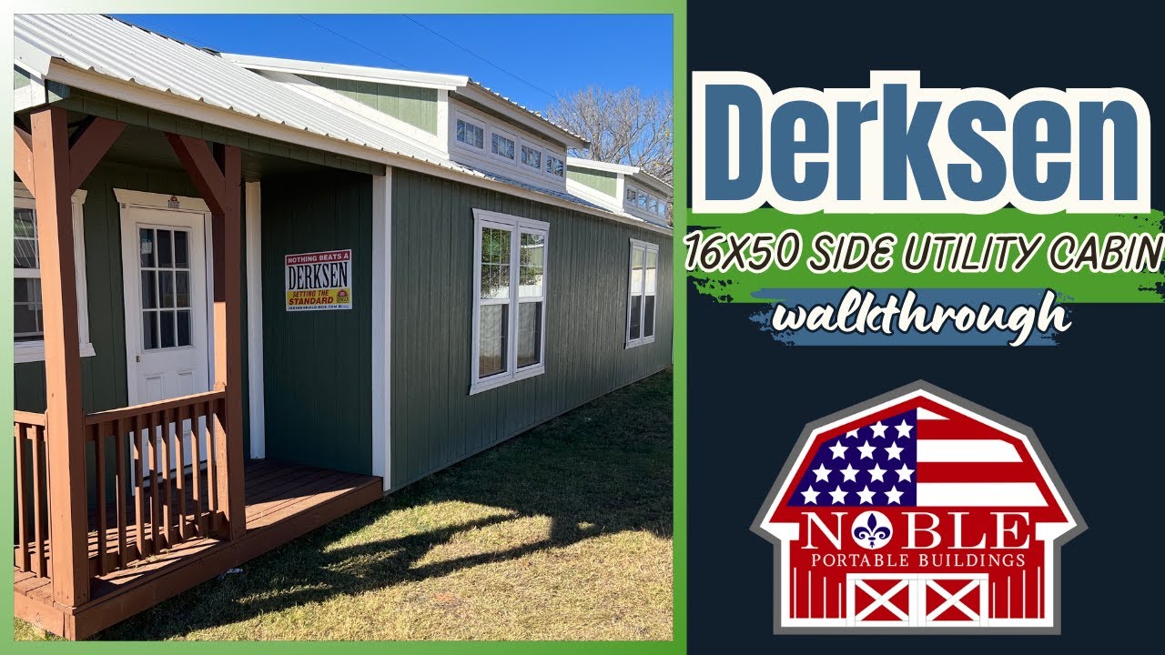 16x50 Derksen Side Cabin Walkthrough - YouTube