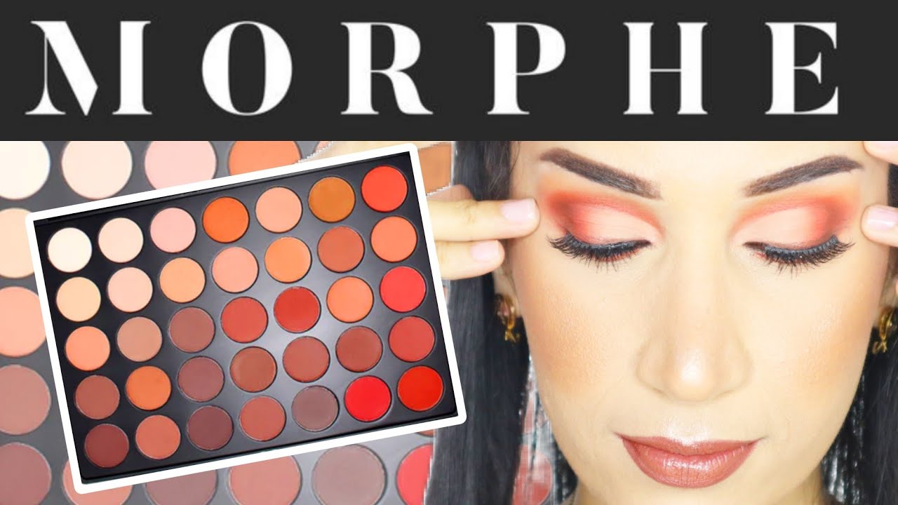 MAQUILLAJE DE NOCHE - PALETA de SOMBRA MORPHE (Buena y económica) PRINCIPIANTES  ❤ Deily Urquiola ❤