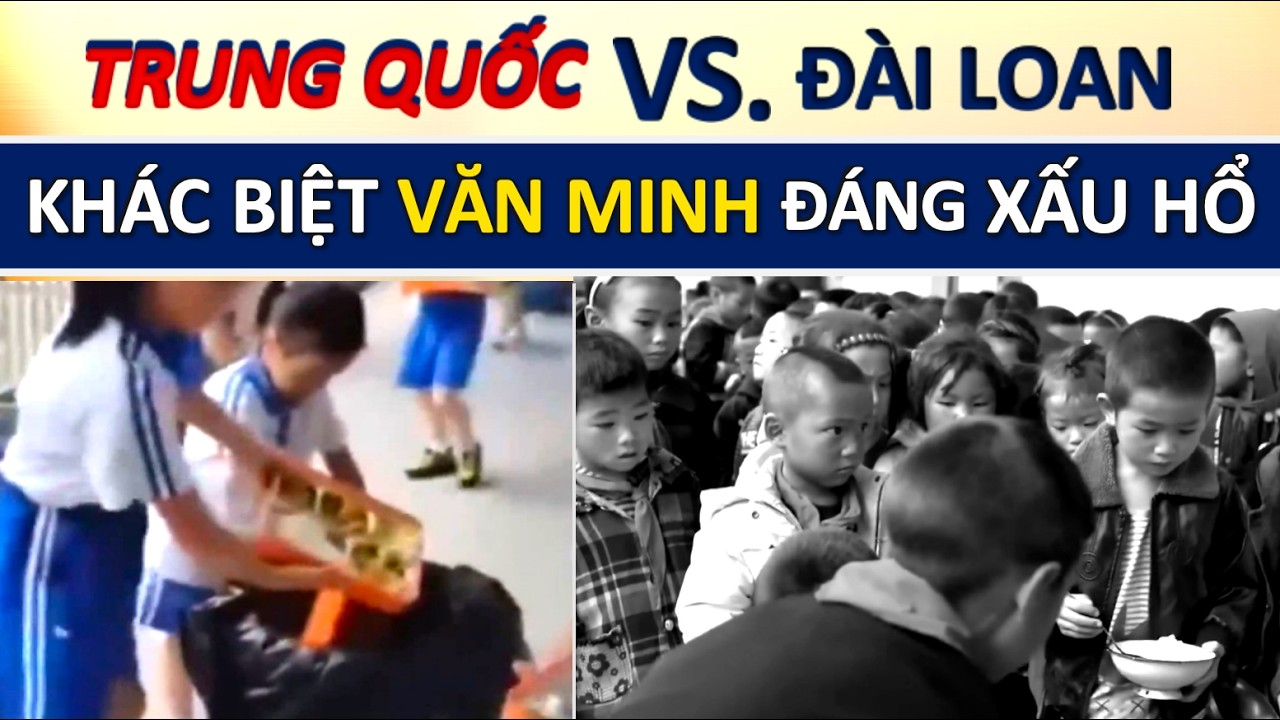 Chiếm Đài Loan Chỉ là Mộng Tưởng! Khoảng Cách Bữa Ăn Học Sinh ở Trung Quốc và Đài lớn đến mức nào?