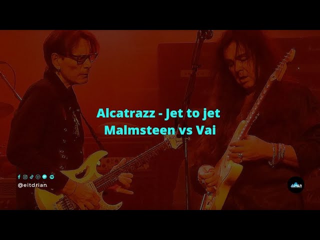 Alcatrazz Jet to jet - Malmsteen vs Vai