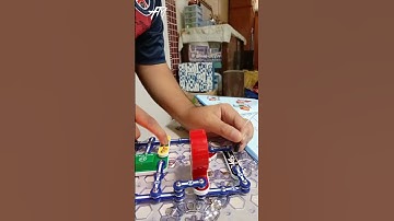 Snap Circuits Touch + Light Sensitive Synth using touch + light #snapcircuits #shorts #soundart