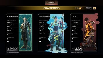 Apex Legends Rank Win! 2600 Damage With Lifeline 👌🔥 Hemlock + LongBow Are To Fye🎯💯