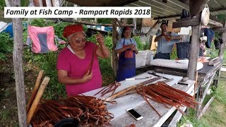 Family Life at Fish Camp on the Yukon River  Summer 2018  Stan Zuray