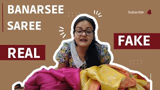 How to identify Banarasi saree real or fake | How to buy real banarasi saree in INDIA #Banarasi #diy screenshot 5