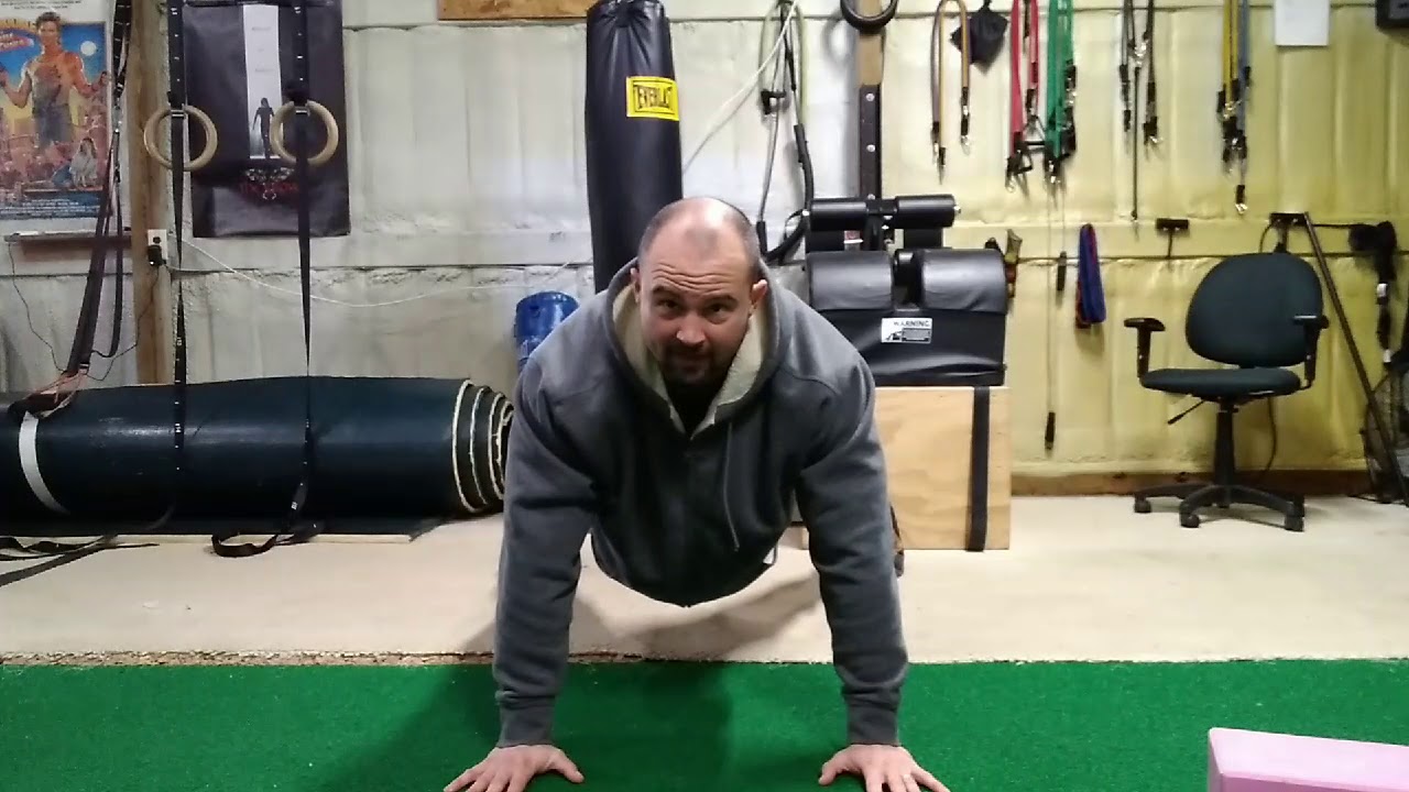 Archer Pushups Progression to Single Arm Pushup - YouTube