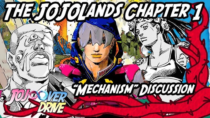 The JOJOLands is here! on X: CHAPTER 1: MECHANISM JoJo name: Jodio Joestar  Jodio's stand: November Rain Deuteragonist: Dragona Joestar Dragona's  stand: Smooth Operator JoBro #1: Jodio's senior (hot dog man) JoBro #