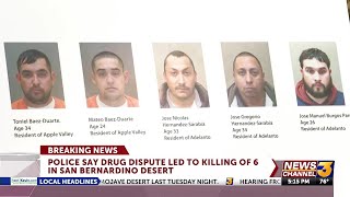 5 Suspects Arrested In California Desert Killings In Dispute Over Marijuana Sheriffs 