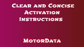 MotorData license: How to install MotorData activated | Download MotorData