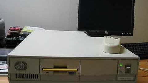 IBM PS/2 model 50 startup