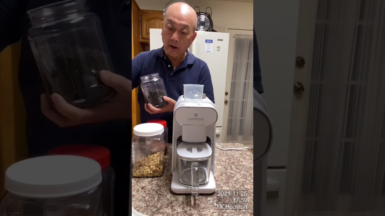 ChefWave 豆漿機製作堅果汁