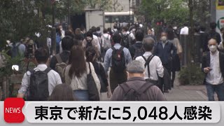 東京で新たに5,048人感染（2022年4月26日）