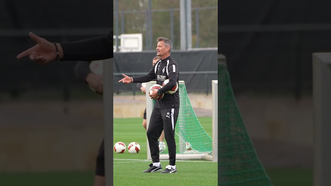 Erste Einheit unter unserem neuen Coach 🗣️💪