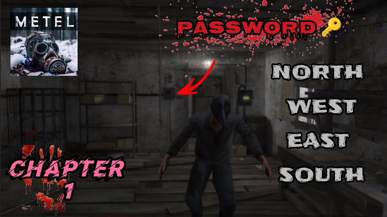 METEL HORROR NORTH WEST EAST SOUTH PASSWORD 🔑