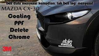 Coating PPF Delete Chrome CX30 Polymetal Gray CKD