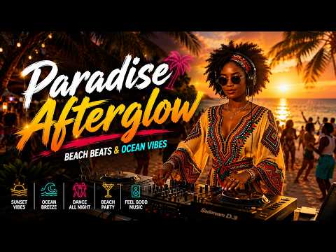 🌅 Paradise Afterglow | Tropical Sunset Grooves & Ocean Escape