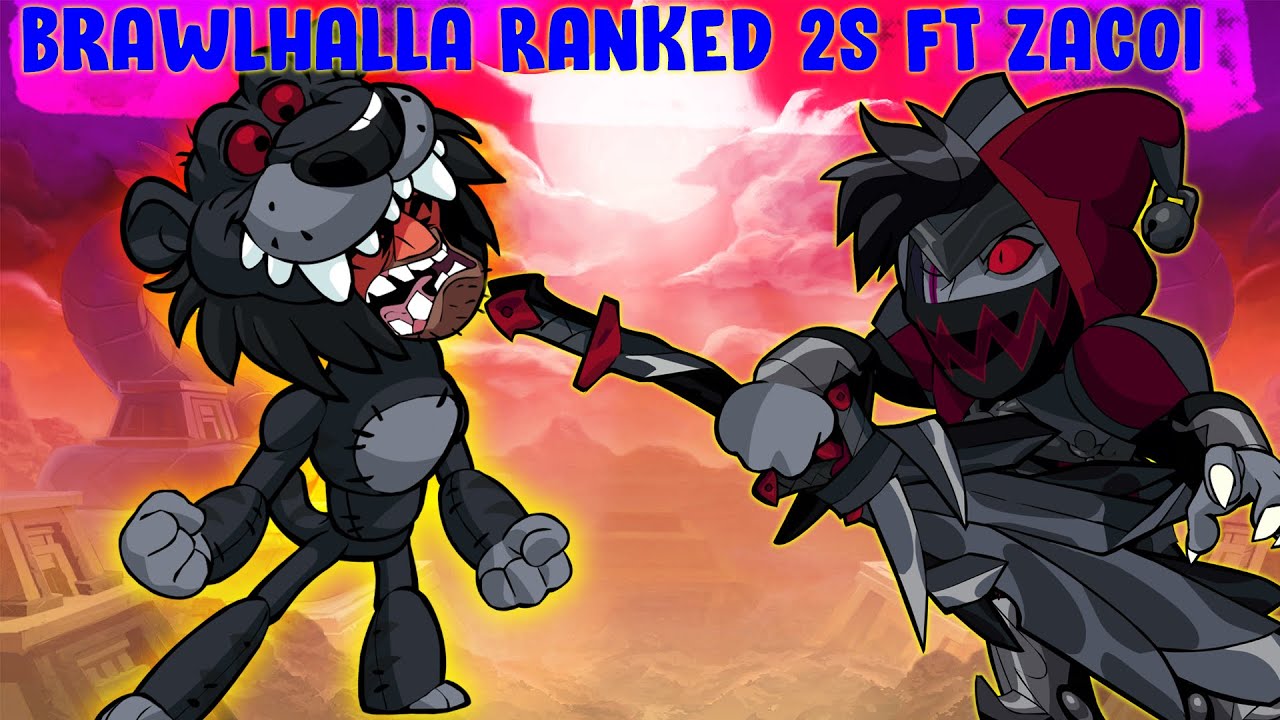Pro Brawlhalla Ranked 2v2 FT Zacoi | Insane Team Combos - YouTube