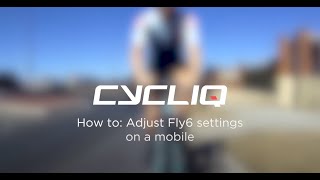 How to: Adjust your Fly6 CE settings on mobile screenshot 1