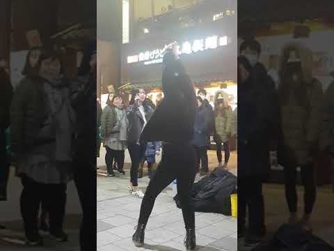 [4K] 180119 #홍대걷고싶은거리할리스커피앞버스킹 #댄스팀디엠 #댄스팀디엠버스킹 #Diem #디엠화진 #(미쳐/포미닛) [직캠/FANCAM]