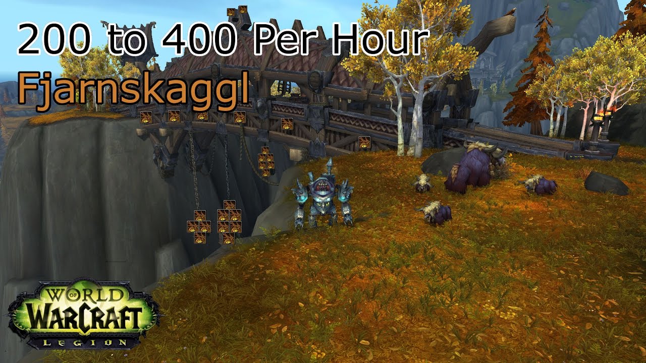 200 to 400 Fjarnskaggl Farming Tips | World of Warcraft: Legion