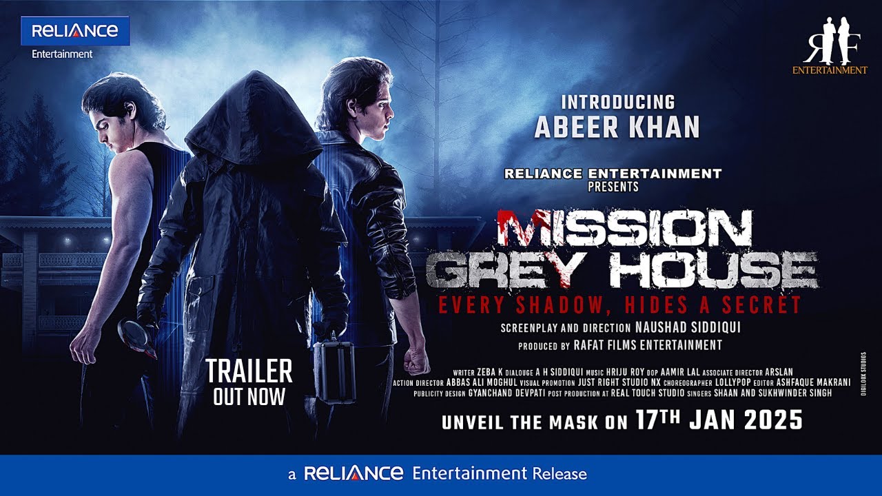 MISSION GREY HOUSE | Official Trailer | Abeer, Kiran Kumar,Rajesh Sharma|Releasing 17th January 2025
