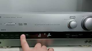 Panasonic sa he 75. Receiver test