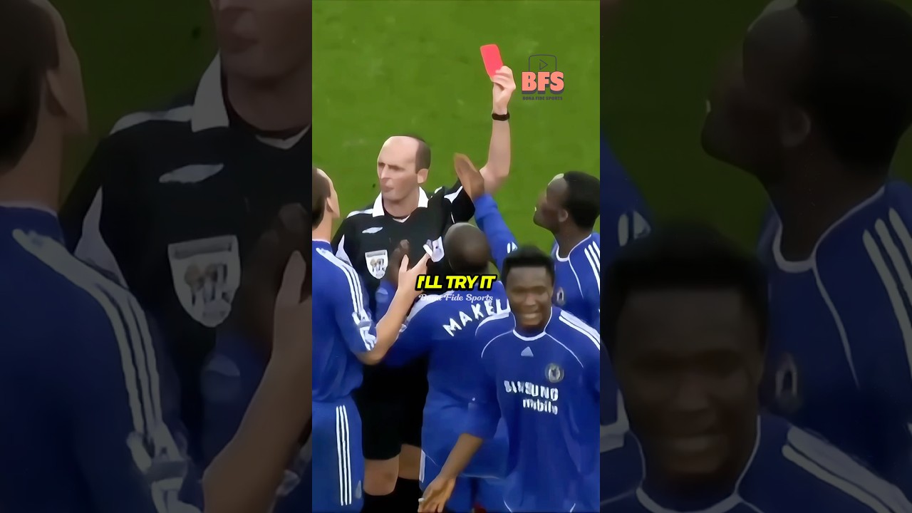 Mike Dean Did This During EPL Games 😳
