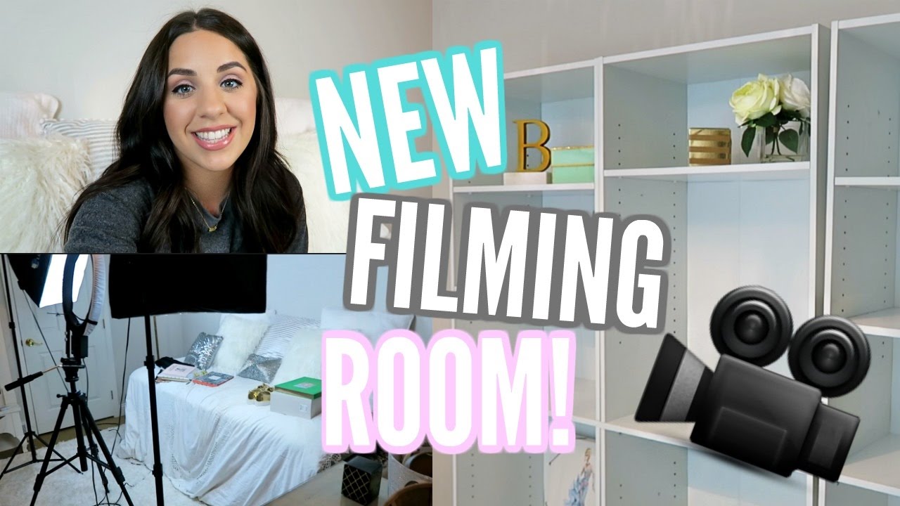 Filming Room NEW FILMING ROOM! CHANNEL UPDATE - YouTube