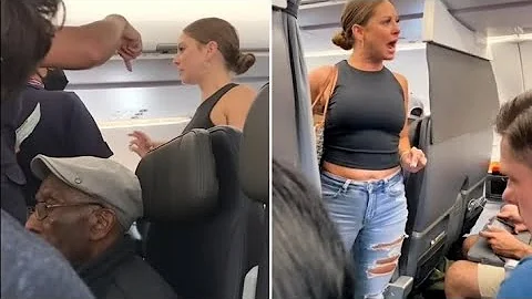 New video shows Tiffany Gomas' full airplane meltdown